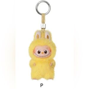 THE MONSTERS Pin for Love Series-Vinyl Plush Pendant “P”